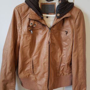 Ci sono faux leather jacket